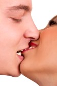 12137748-romantic-kiss-couple-in-love